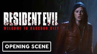 Resident Evil Welcome to Raccoon City  Official Opening Scene 2021 Kaya Scodelario Robbie Amell [upl. by Ardie]