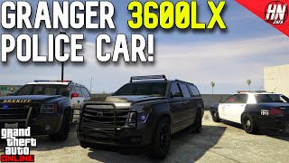 How To Make A Granger 3600LX Police Car In GTA Online [upl. by Annoya810]