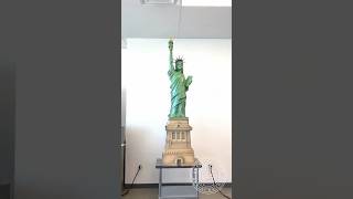 Chocolate Statue of Liberty🗽shorts shortsvideo [upl. by Alliuqet]