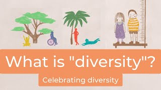 What is diversity Diversity for kids [upl. by Ileak]