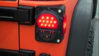 Jeep JK LED Military Tail Lamp [upl. by Xuagram241]