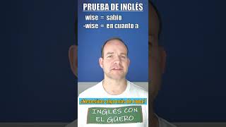 Sufijos en inglés WISE [upl. by Son]