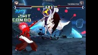 MUGEN Ragna The Bloodedge vs Taskmaster [upl. by Kcirdez]