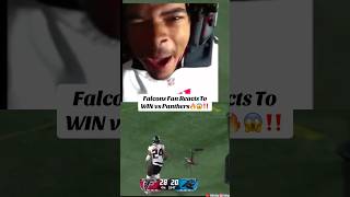 Falcons Fan LIVE Reacts To WIN vs Panthers😱🔥🔥 [upl. by Ahsaela]