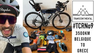 Setup complet pour les 3500km de la Transcontinental Race  ultracycling bikepacking [upl. by Llenad]