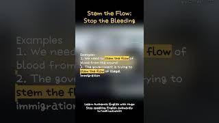 Stop the Bleeding with Stem the Flow [upl. by Anner]