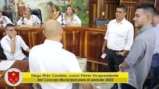 Concejal Diego Candela Habla de su elección [upl. by Edya]