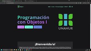 Clase martes 10924  Comisión 1A  Objetos 1 UNAHUR  Parte 2 [upl. by Oniram]