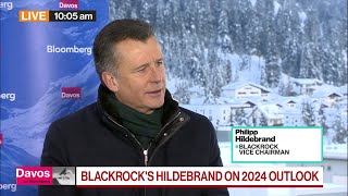 Davos 2024 BlackRocks Hildebrand on Rates Economy Trump [upl. by Sancho]