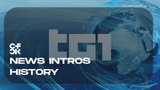 OUTDATED TG1 Intros History since 1952 [upl. by Gnahc]