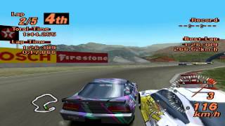 Gran Turismo 2  Laguna Seca Raceway  HKS DRAG 180SX  ePSXe 180 [upl. by Carlyn]