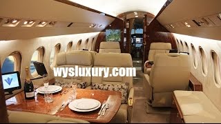 Dassault Falcon 900EX EASY Interior Private Plane Aircraft Charter Flight Service [upl. by Eta654]