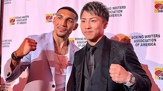 TEOFIMO LOPEZ amp NAOYA INOUE MEET FACE TO FACE “HE’S THE BEST FIGHTER IN THE WORLD” [upl. by Loftis]