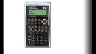 Solving Simultaneous Equations with the HP 35s [upl. by Worrad559]