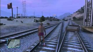 GLITCH  GTA5  Aller dans la cabine du train [upl. by Follansbee353]