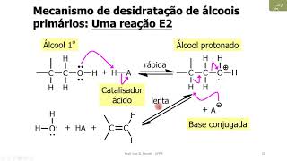 Alcenos e Alcinos  Parte 2  Desidratação de Álcoois Formação de Alcinos e Hidrogenação [upl. by Atnohsal]