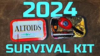 2024 ALTOIDS TIN Survival Kit  Micro Emergency Kit For Hiking Camping Backpacking Etc [upl. by Joab482]