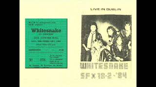 Whitesnake  19840218 Dublin  Full show [upl. by Kaspar]