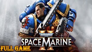 Warhammer 40000 Space Marine 2  FULL GAME PC [upl. by Clapper424]