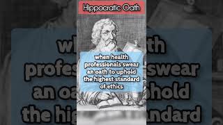 Hippocratic Oath ethics law [upl. by Mainis]