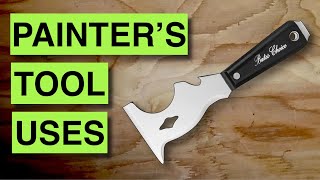 15 uses for PAINTERS TOOL  handiest tool ever [upl. by Nylegna882]