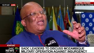 SADC Organ on Politics Defence and Security to discuss progress in Mozambiques unrest [upl. by Atsirt]