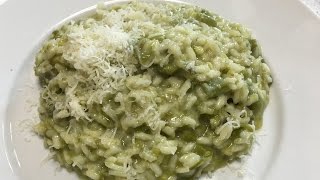 RISOTTO CON ASPARAGI RICETTA SEMPLICE E GUSTOSA DA PREPARARE [upl. by Nnylsoj]