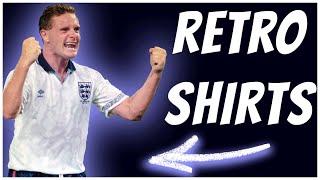 AMAZING ENGLAND RETRO SHIRTS FOR LESS THAN £20 FROM GRKITS2COM [upl. by Skier]