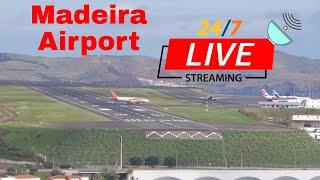 Madeira Airport LIVE 247 ATC [upl. by Leddy]