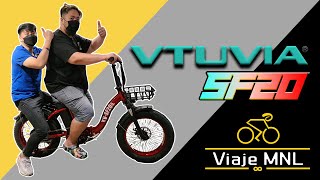 VTUVIA SF20 Ebike Ride Yours In Color Viaje MNL [upl. by Yehudi]