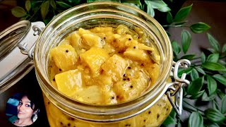 Kerala Style White Lemon Pickle With Big Lemons  Vella Naranga Achaar  Velutha Naranga Achaar [upl. by Holzman]