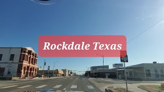 Rockdale Texas  76567  Rockdale TX  Driving Tour and Exploring [upl. by Edlitam]