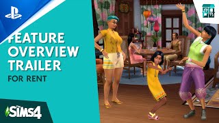 The Sims 4  For Rent Gameplay Trailer  PS5 amp PS4 Games [upl. by Lechner]