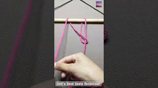 Macrame Larks Head Knots Variations 5 [upl. by Mulvihill384]