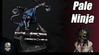 Hobby Tips Painting Pale Flesh on a Skaven Assassin for Age of Sigmar [upl. by Atekin]