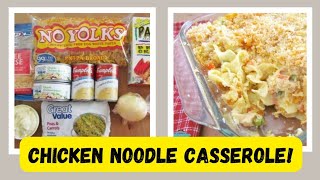 Creamy Chicken Noodle Casserole homestead homemade recipe easyrecipe howto cooking food [upl. by Daria]