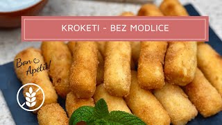 RECEPT Krumpirovi kroketi  kao kupovni najbolji recept na Internetu [upl. by Howlyn]