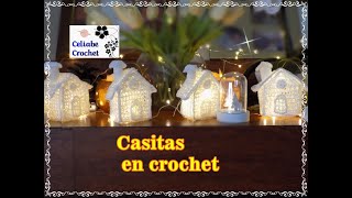 😃🌻🍭🤩Como tejer una casita en Crochet endurecidoFACILganchilloluminarias🌞⏰🏫Diy [upl. by Jordans200]