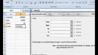 Calcular Hipoteca con Excel [upl. by Eckblad]