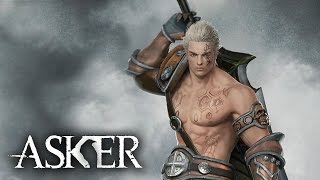 Asker 애스커  Gladiator Character Creation  CBT2  F2P  KR [upl. by Liartnod]