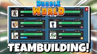 Need help teambuilding NO PROBLEM  Doodle World Guide [upl. by Enelear]