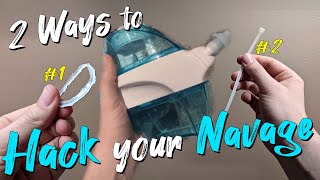 The Easiest Way to Hack a Navage Nasal Care System Two Different Ways [upl. by Uni745]