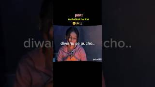 Diwano se pucho mohabbat hai kya  WhatsApp status lyrics video ytshorts trending [upl. by Aronoh]