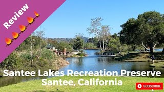 Campground Review of Santee Lakes Recreation Preserve Santee California [upl. by Pentha]