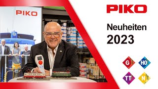 PIKO V117 Neuheitenvorstellung 2023 G H0 TT und N [upl. by Codd]