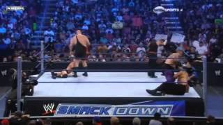 Jeff Hardy vs MVP vs Big Show vs The Great Khali vs Umaga vs Mr Kennedy [upl. by Ylrrad]