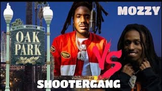 Oak Park Deadly War Mozzy VS Shootergang [upl. by Bentlee458]