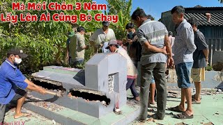 Đập phá 6 Mả mới CHÔN để làm đường cao tốc Sóc Trăng Châu Đốc [upl. by Doownyl]