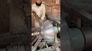 Making a stainless steel bowl  Production of Stainless Steel Utensils shorts satisfying [upl. by Larrabee967]