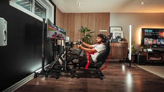 Building a Racing Simulator Gaming Setup  Tour  F1 Experience [upl. by Swerdna293]